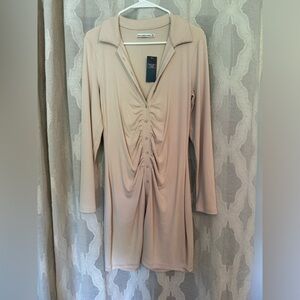 Dress with Collar - Abercrombie and Fitch